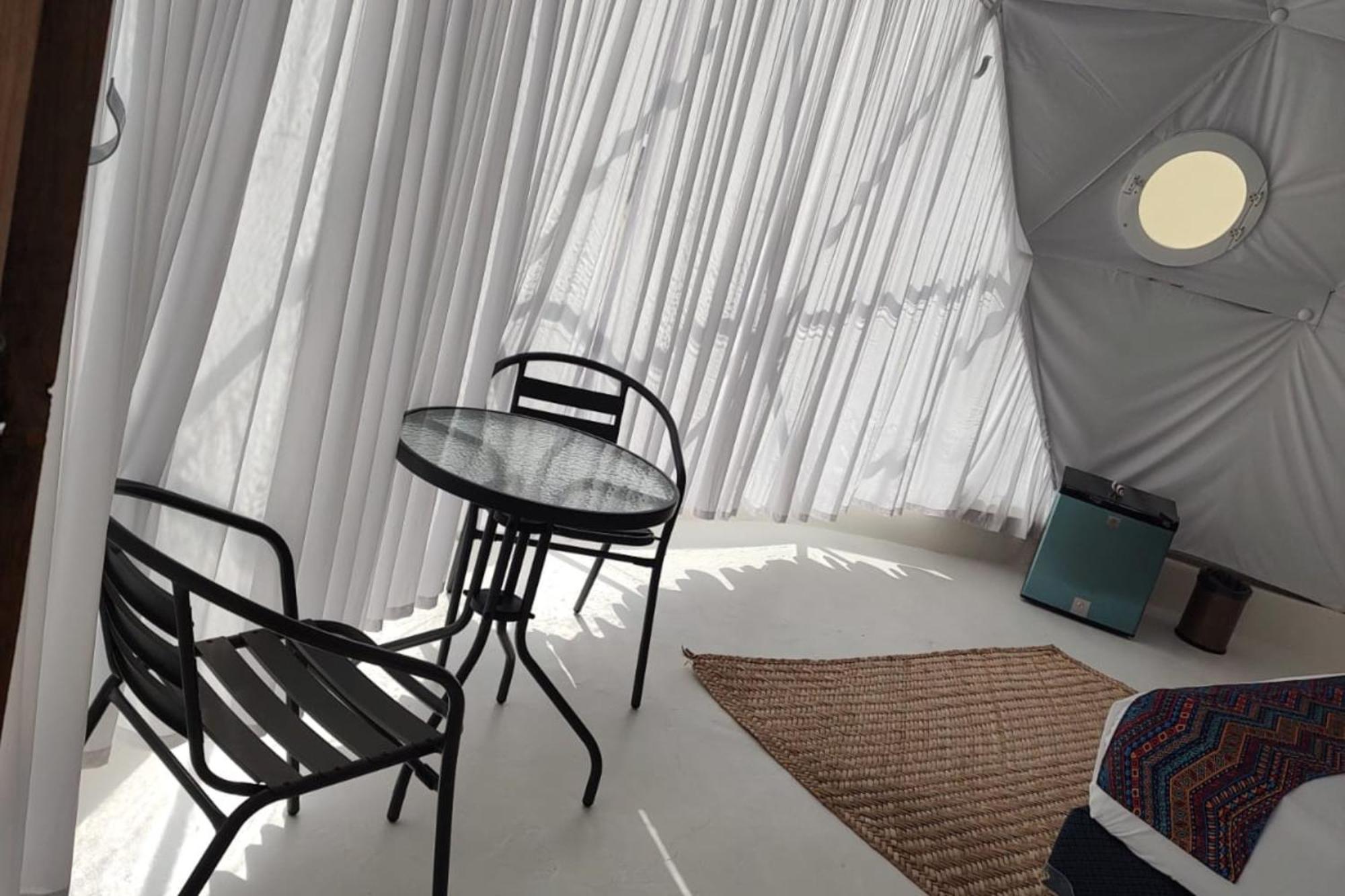 ホテル Hidden Island Glamping イスラ・ムヘーレス エクステリア 写真
