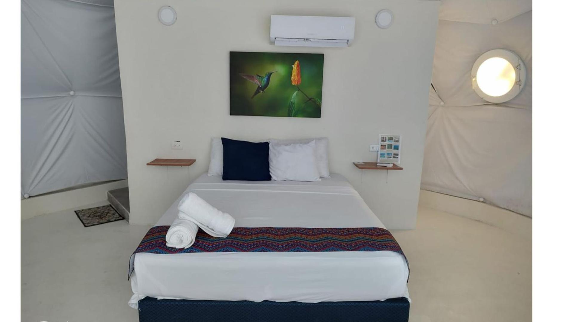 ホテル Hidden Island Glamping イスラ・ムヘーレス エクステリア 写真